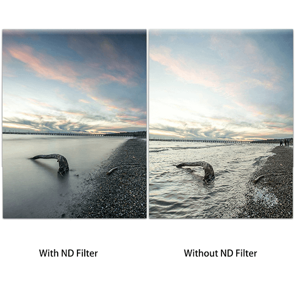 Runshuangyu ND16 Verlaufsfilter 100x100mm - Graufilter Für Matte Box