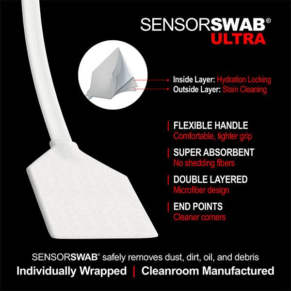 Photographic Solutions Type 3 Sensor Swab Ultra 12-Pack 24mm Detail Photographic Solutions Type 3 Sensor Swab Ultra 12-Pack 24mm Detail