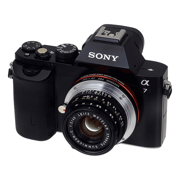Objektivadapter Leica M auf Sony E-Mount von Fotodiox Pro