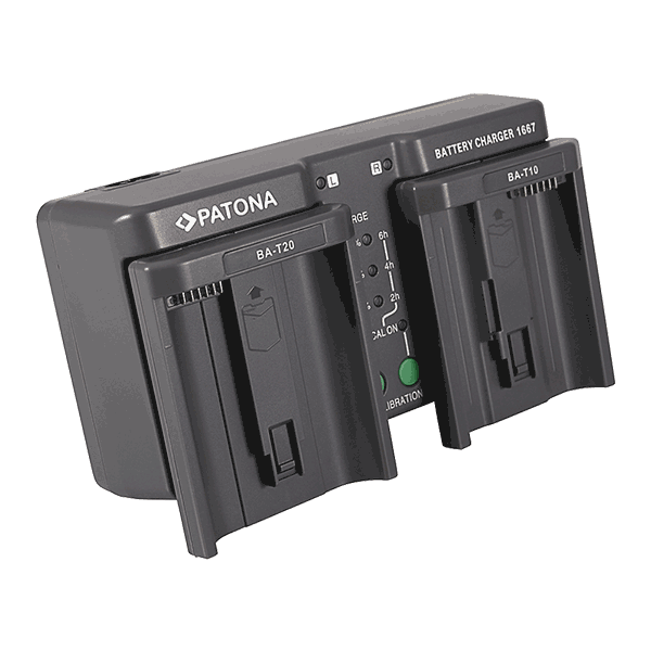 Dual Charger for Nikon EN-EL18 by Patona