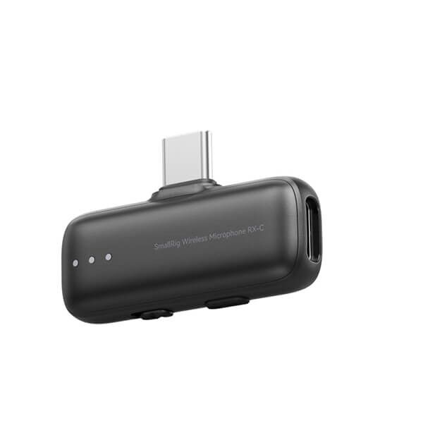 SmallRig S70 Wireless Microphone Set Includes 2 transmitters and 9 silicone covers