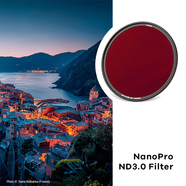 ND Filter Graufilter 10 Blenden 58 mm von Haida am Meer