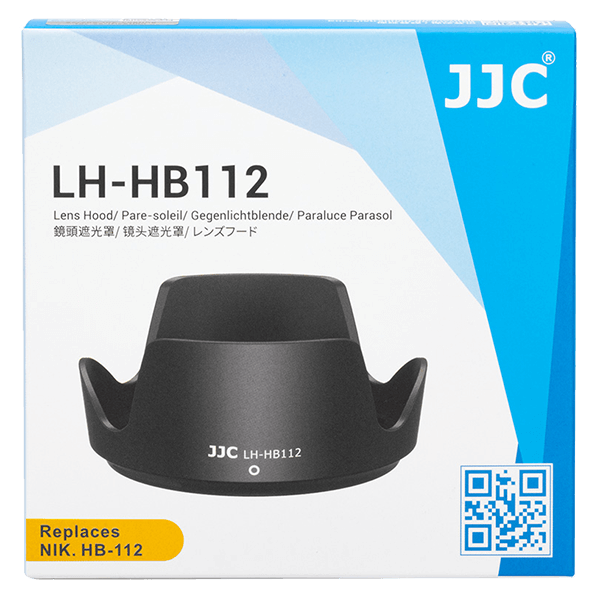 Gegenlichtblende zu Nikon Nikkor Z DX 12-28mm wie Nikon HB-112 Verpackung