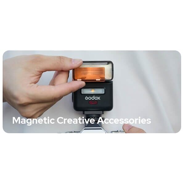 Godox MA02 Magnetic Attachment Kit for iT30Pro and iT32 Mini Flashes with Flash