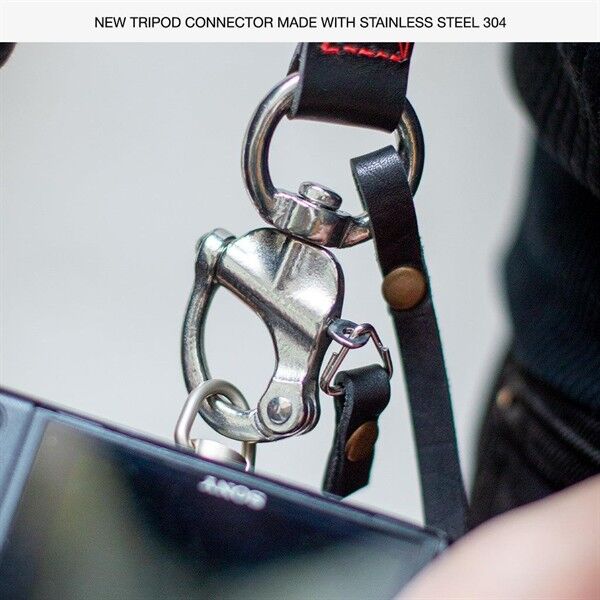 Bronkey Tokyo 601 Kameragurt Montage an Kamera