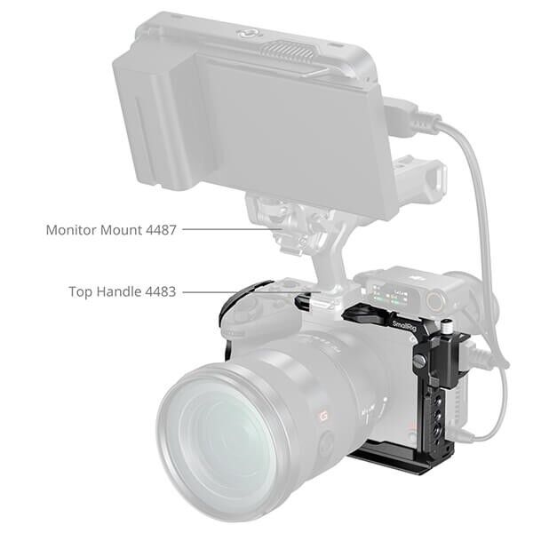 SmallRig Cage mit montiertem Zubehör an der FX2