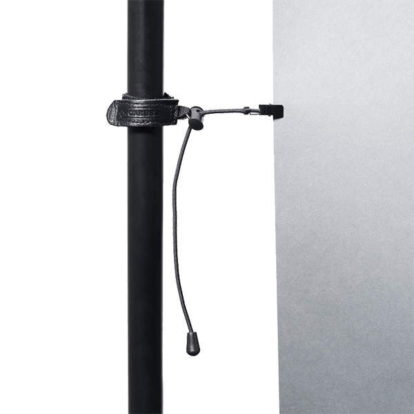 Detailansicht der robusten BCS-1 Hintergrundklammer