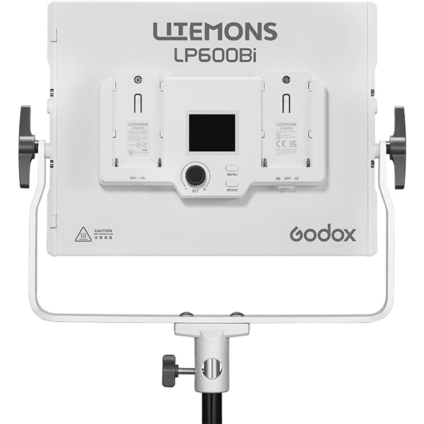 Bi-Color LED-Leuchte Godox Litemons LP600Bi ansicht von hinten