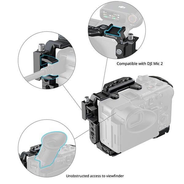 SmallRig Kamera Cage zu Sony FX2