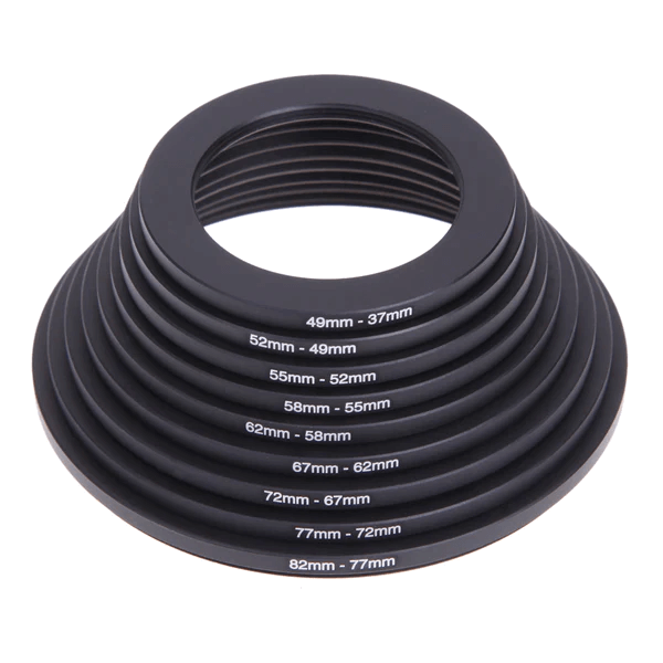 Objektivfilterringadapter All in One Kit