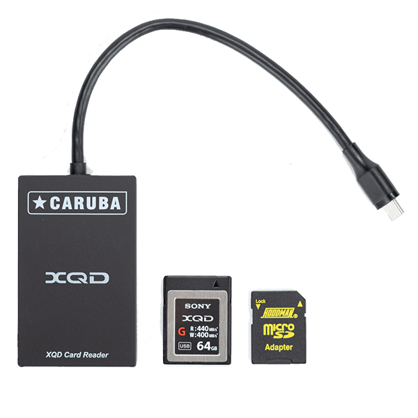 Kartenleser XQD und SD Speicherkarten mit USB-C Anschluss