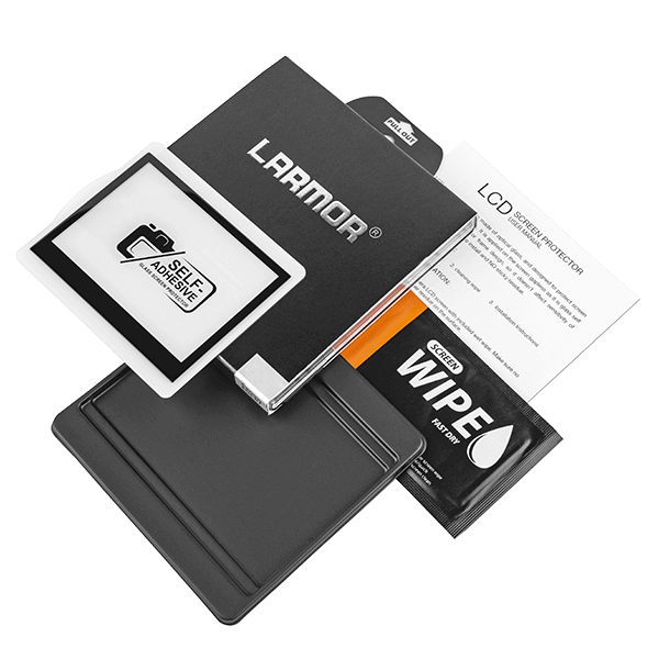 Displayschutz aus Glas zur Sony Alpha 7CR und Alpha 7C II Lieferumfang