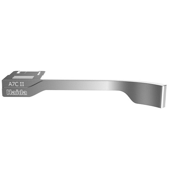 Haida Thumbs Grip in Silver for Sony Alpha 7C II