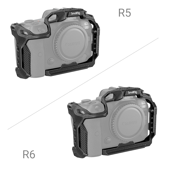 SmallRig Black Mamba Kamera Cage zu EOS R5 R5C und R6 3233