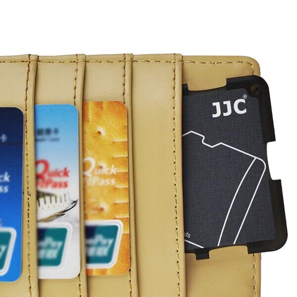 Compact JJC micro SD card holder, credit card size Compact JJC micro SD card holder, credit card size