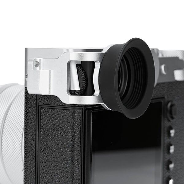 Augenmuschel zu Fujifilm GFX100RF in silber