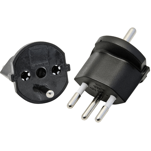 Schuko Fixadapter DE-CH