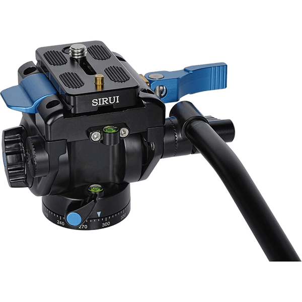 Sirui Videokopf VA-5X Arca Swiss kompatibel von hinten Sirui Videokopf VA-5X Arca Swiss kompatibel von hinten