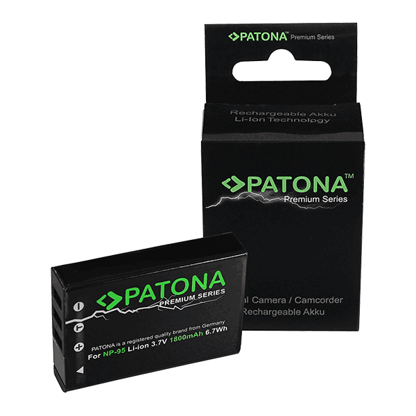 Premium Battery for Fujifilm NP-95 by Patona