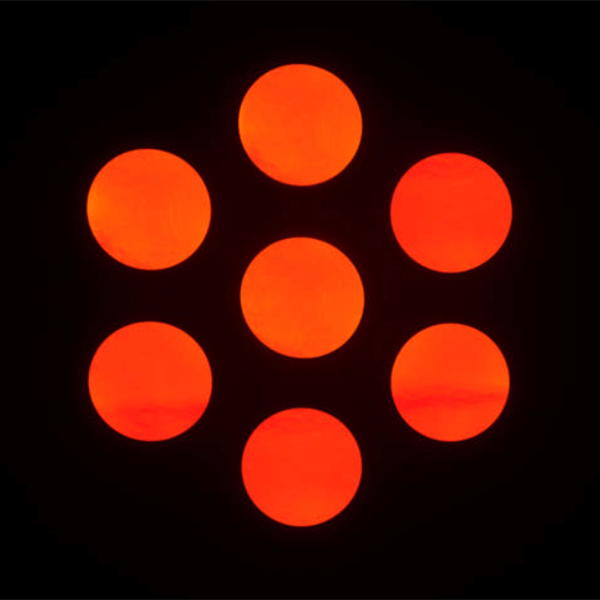 Anwendung der Mask im Fotostudio mit Farbe