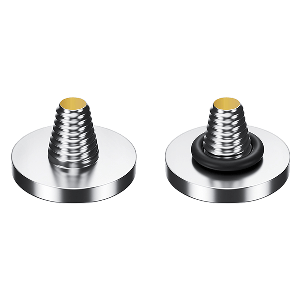 Auslöseknopf mit Blende zu Fujifilm Kameras in silber Anschluss