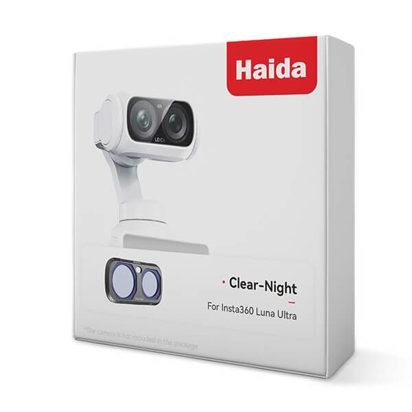 Haida NanoPro Magnetic Clear-Night Filter Insta360 Luna Ultra Haida NanoPro Magnetic Clear-Night Filter Insta360 Luna Ultra