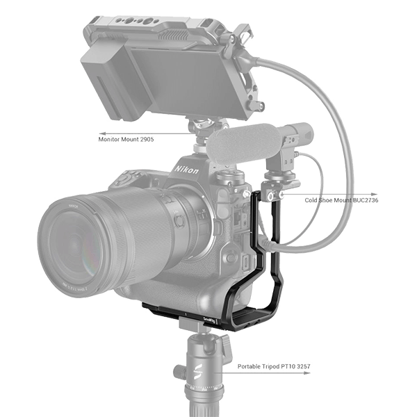 SmallRig L-Bracket for Nikon Z 9 Camera 3714
