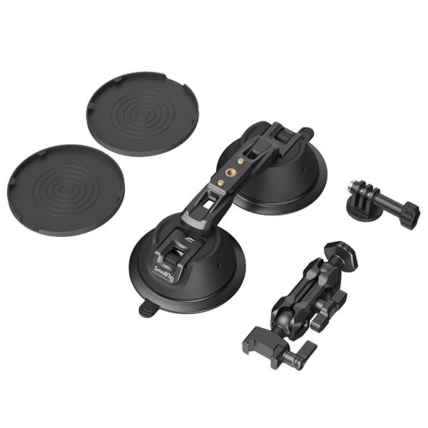 SmallRig Portable Doppel-Saugnapf-Kamerahalterung SC-2K 3566