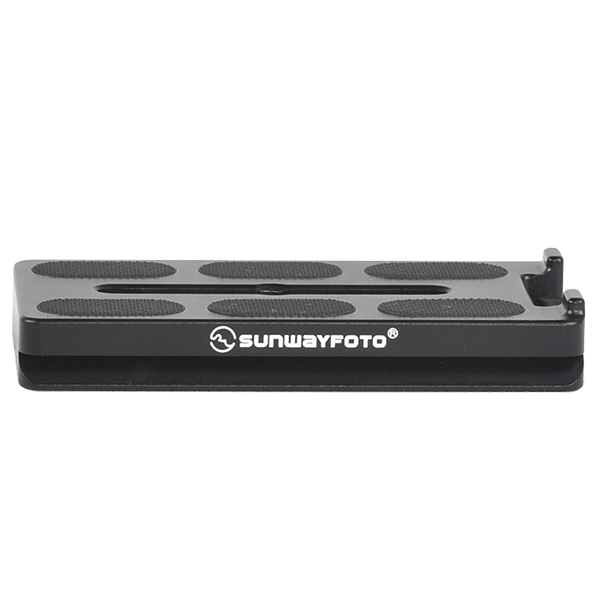 Objektivplatte DPG-76R Schnellwechselplatte von Sunwayfoto seitlich