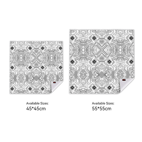 Wrapping Cloth for a circuit diagram in M from Haida Wrapping Cloth for a circuit diagram in M from Haida