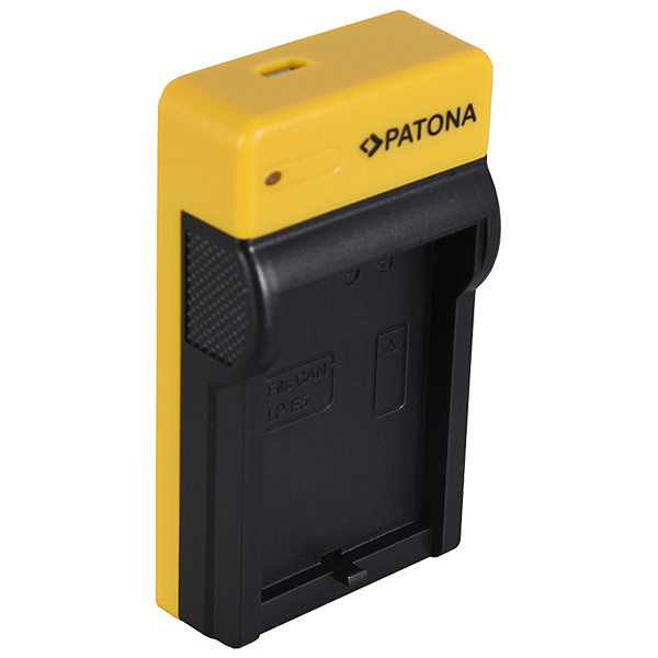 Slim Micro-USB Charger for Canon LP-E5 by Patona