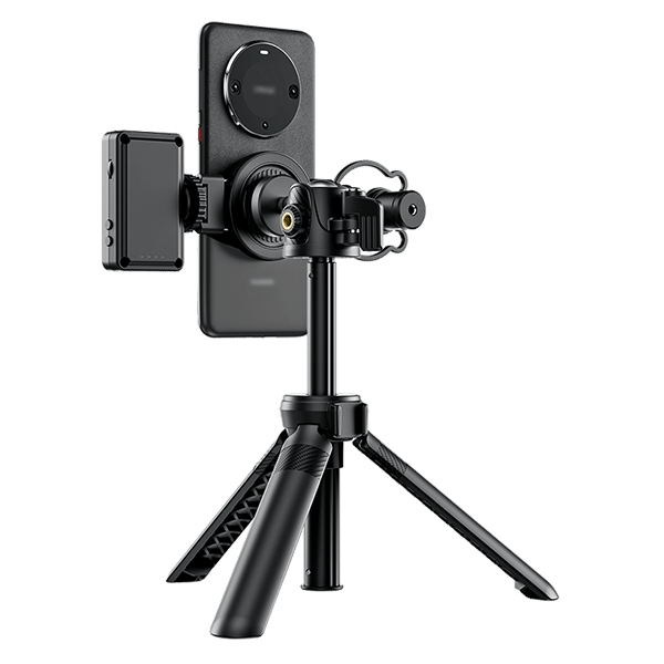 Magnethalterung im Einsatz mit iPhone bei der Fotografie