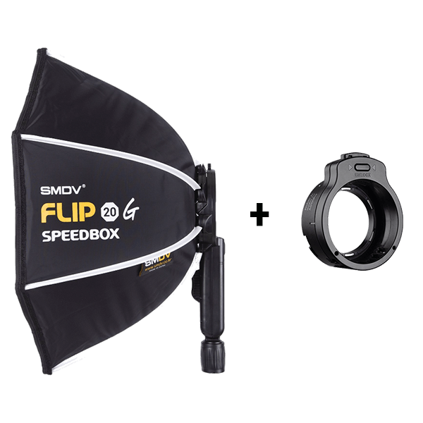 Softbox Flip 20 G SMDV with C connector