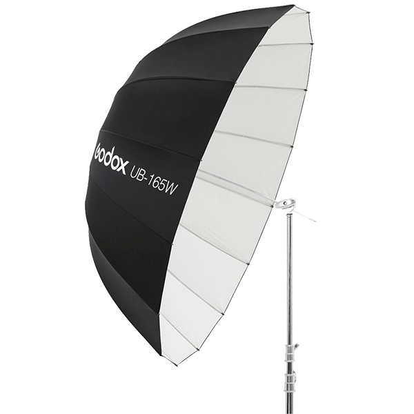 Godox Parabolischer Schirm schwarz und weiss 165 cm