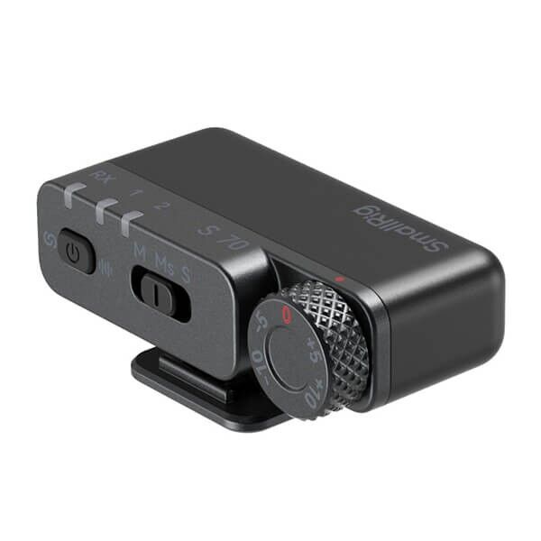 SmallRig S70 Wireless Microphone Set Includes 2 transmitters and 9 silicone covers