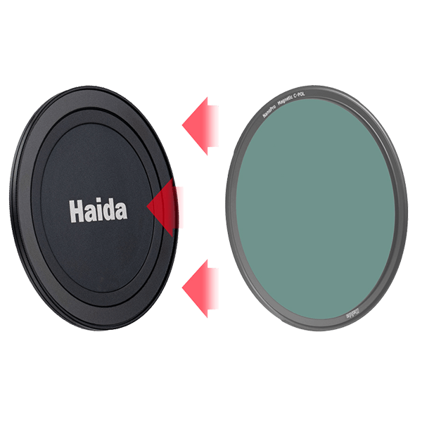 Haida Magnetischer Rückdeckel 82 mm verwendung