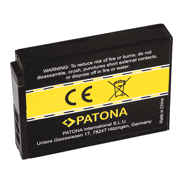 Akku für Nikon EN-EL12 von Patona