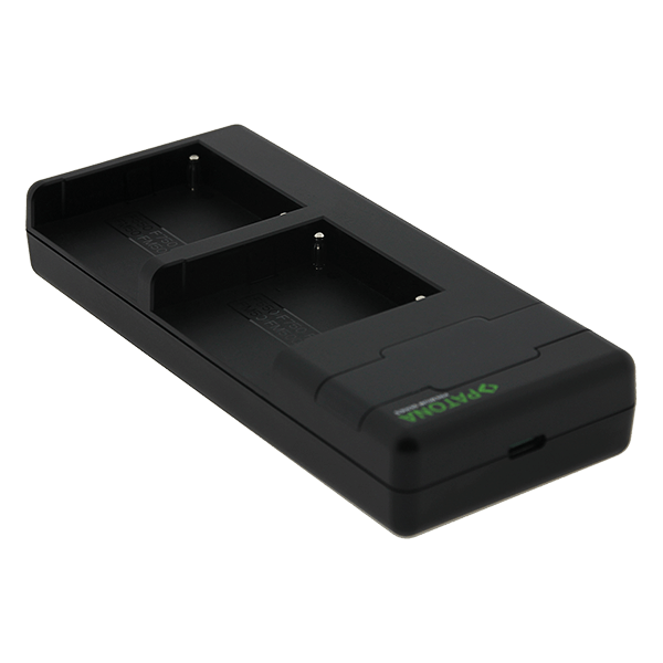 Doppel USB C ladegeraet zu Sony F550 F750 F970 FM50 FM500H Anschluss