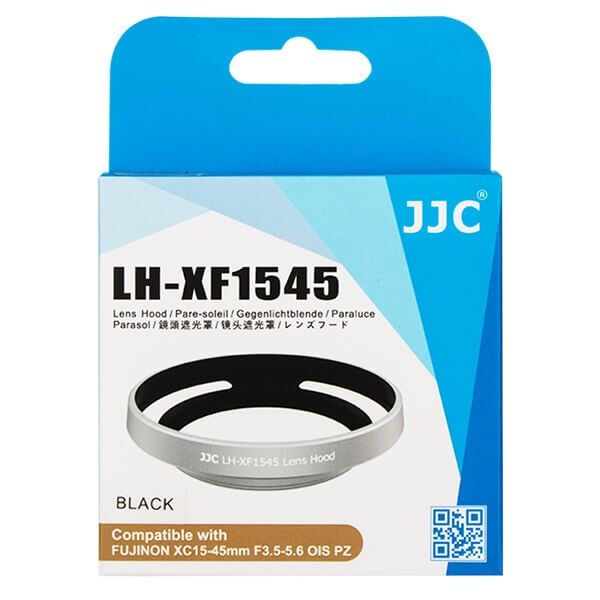 Packaging of the lens hood for Fujifilm lens