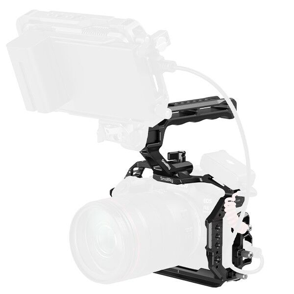 SmallRig Cage Basic 5955 an Kamera montiert