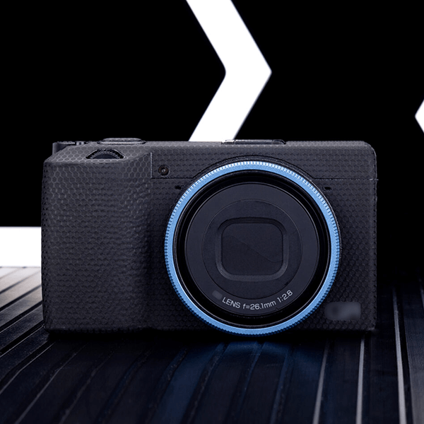 Ring Cap for Ricoh GR IIIx like GN-2 in blue