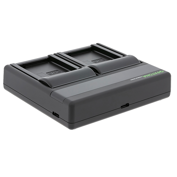 Ladegerät Kamera Akku Dual zu Panasonic DMW-BLC12PP USB-C Anschluss