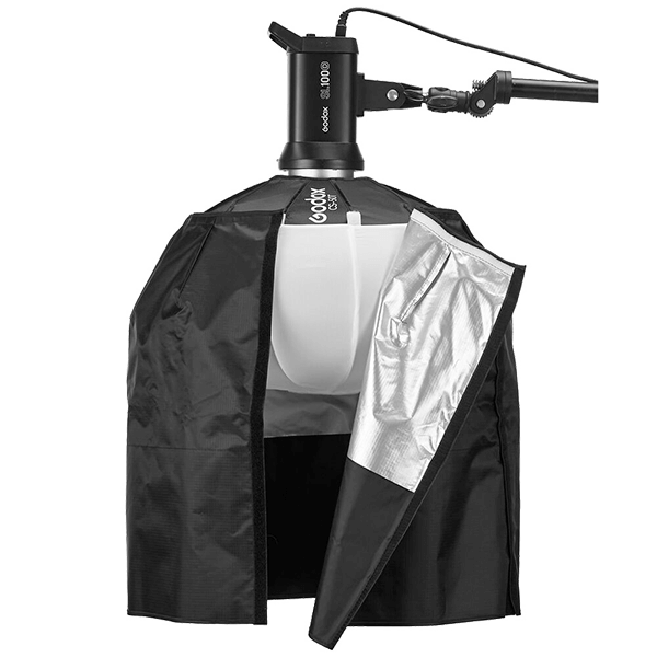Lichtkontrollschürze zu CS-65T Kugelsoftbox von Godox