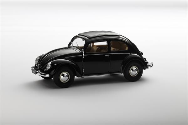 Welly Volkswagen Classic Beetle schwarz 1:18