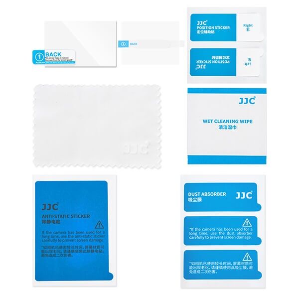 Fujifilm X-E5 screen protector Scope of delivery