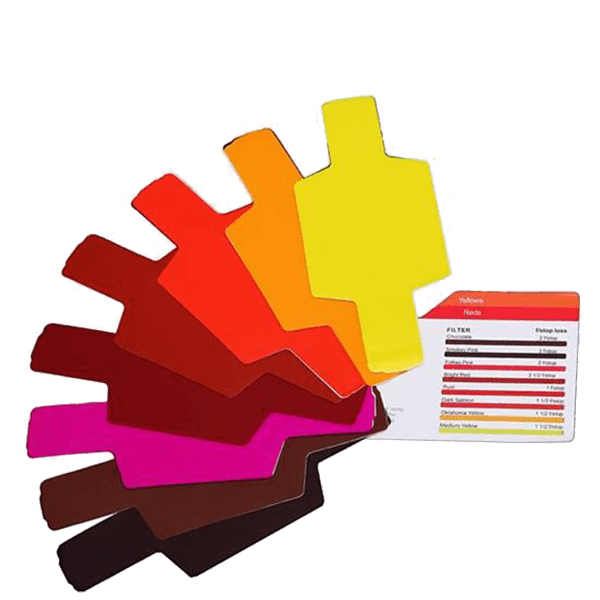 Selens SE-CG20 Filterfolien für Systemblitze Kit farben