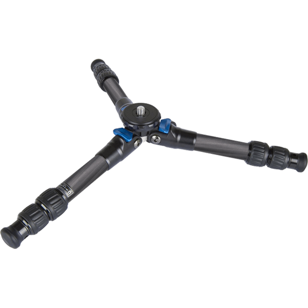 Sirui Compact XL Carbon Kamera Stativ ohne Kopf offen