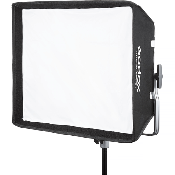 Godox softbox with honeycomb grid mounted on LP1200