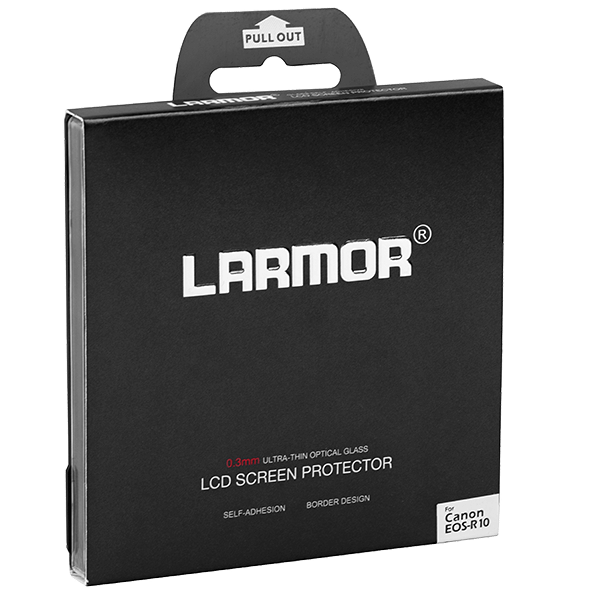Displayschutz zu Canon R10 aus Glas verpackung