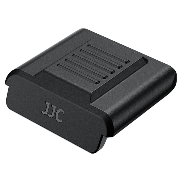 Flash shoe cover for Nikon Z camera – front view